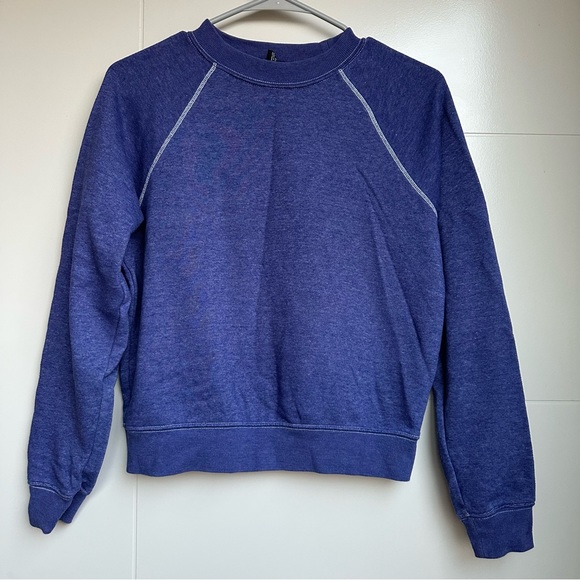 Forever21 Sweatshirt Purplelish Blue - Picture 1 of 3